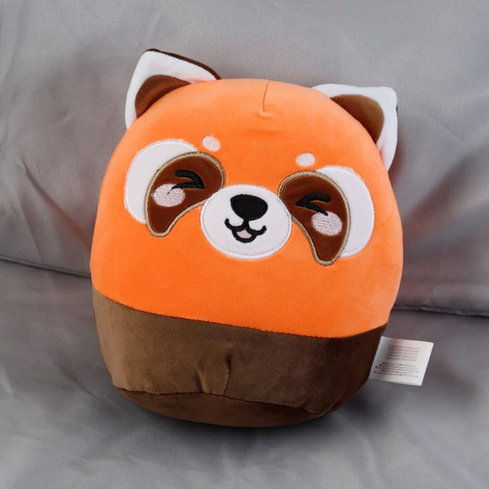 Adoramals Squidglys Ru the Red Panda Wild Plush Toy