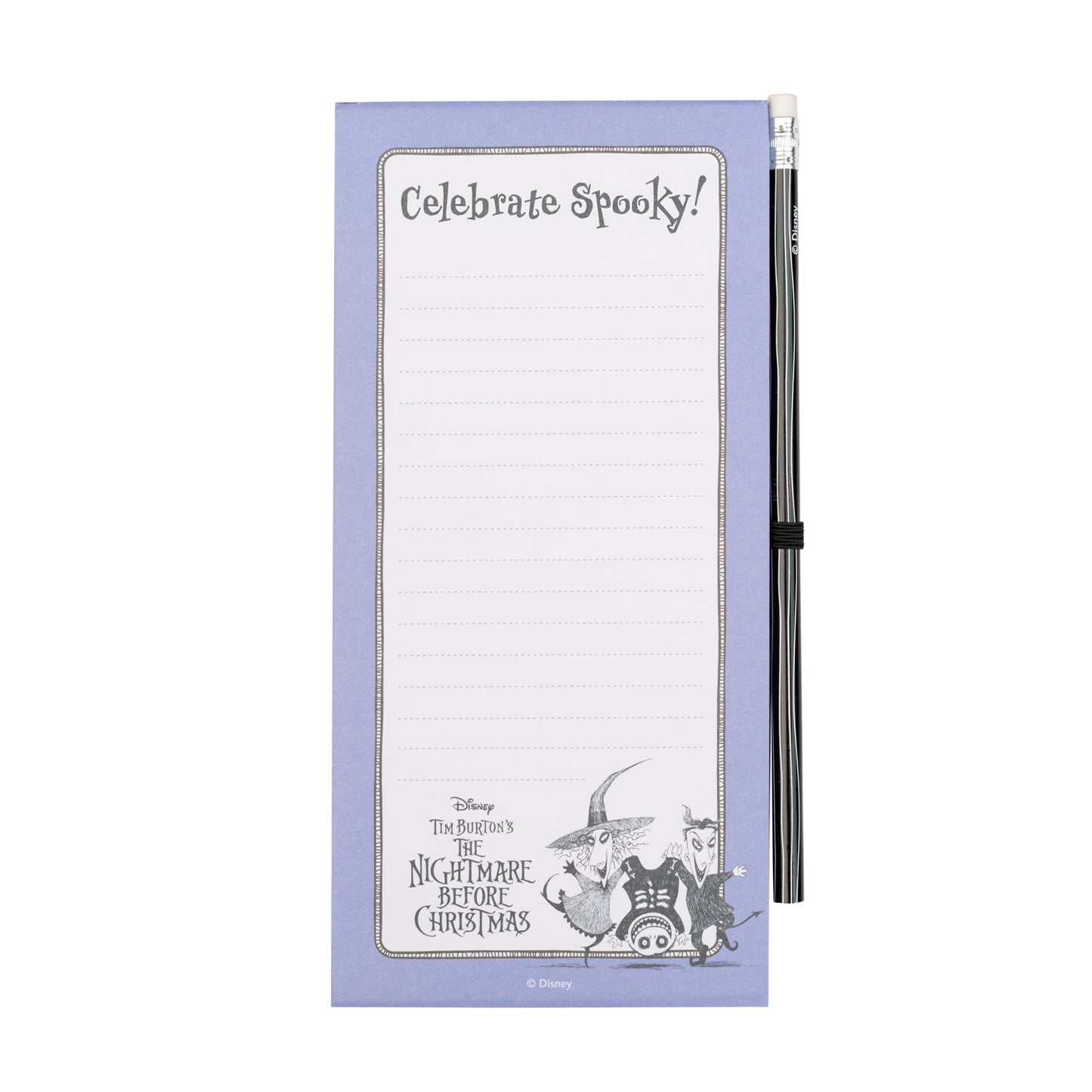 Disney Nightmare Before Christmas Magnetic Notepad
