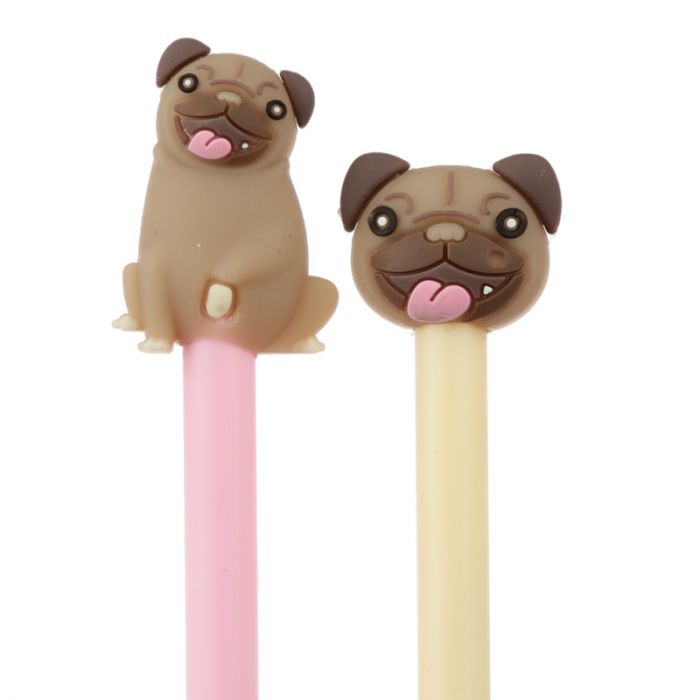 Mopps Pug Fine Tip Pen
