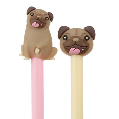 Mopps Pug Fine Tip Pen