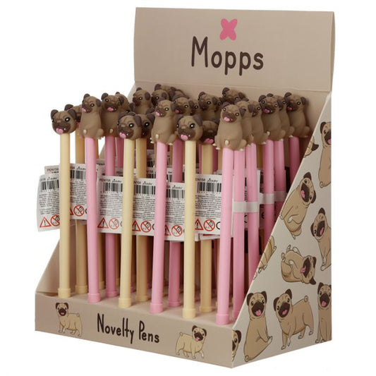 Mopps Pug Fine Tip Pen