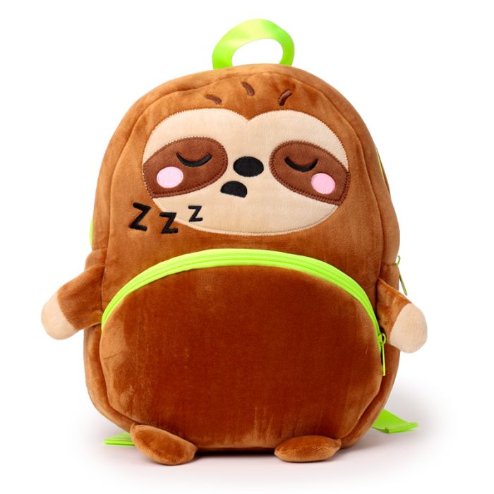 Adoramals Cody the Sloth Plush Rucksack Backpack