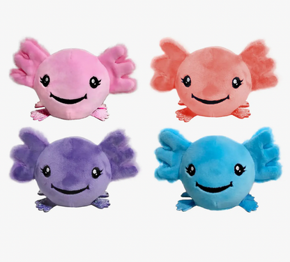 Queasy Squeezies Adoramals Jelly Plush Axolotl