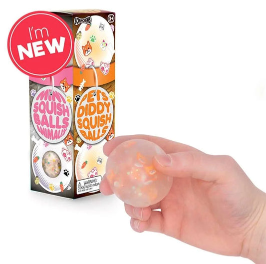 Scrunchems Pets Diddys Squish Balls