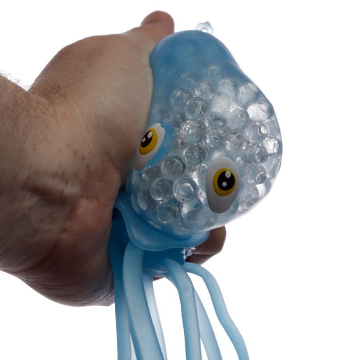 Squeezy Octopus Beads Toy