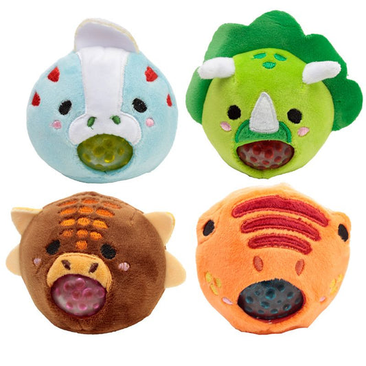 Queasy Squeezies Adoramals Jelly Plush Dinosaur