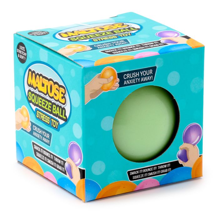 Maltose Squeezy Glow in the Dark Stress Sugar Ball