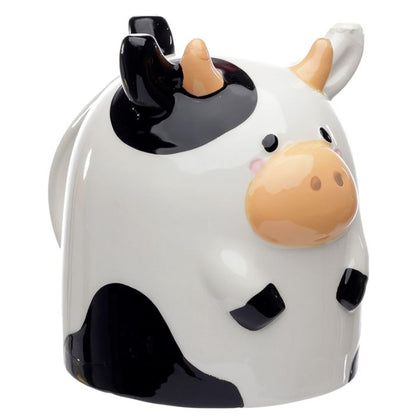 Adoramals Farm Cow Upside Down Ceramic Shaped Mug