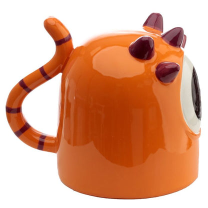 Monstarz Monster Orange Upside Down Ceramic Shaped Mug
