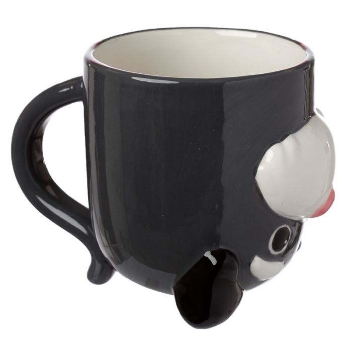 Dog Squad Upside Down Ceramic Shaped Mug