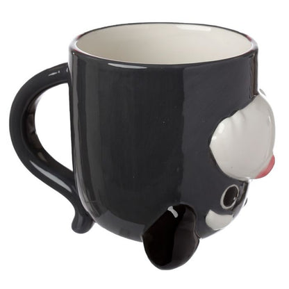 Dog Squad Upside Down Ceramic Shaped Mug