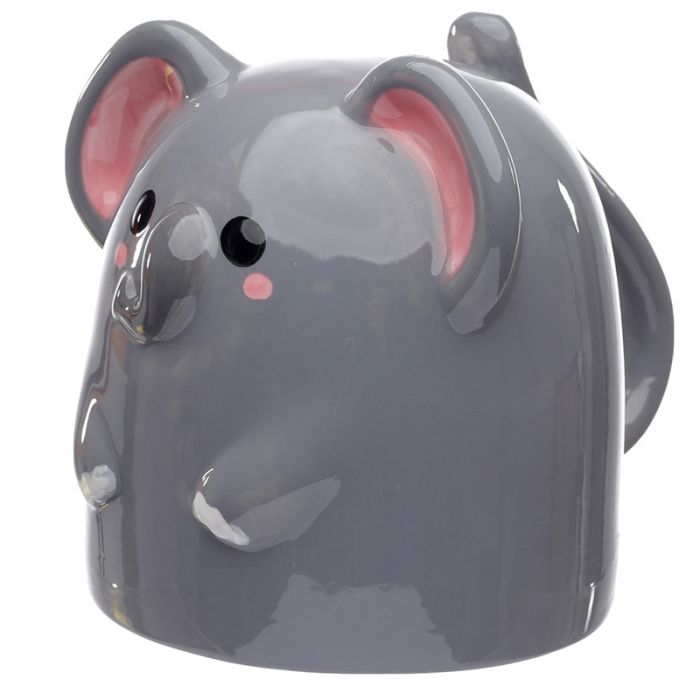 Adoramals Elephant Upside Down Ceramic Shaped Mug