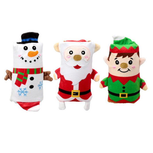 SwitchiMals Christmas Plush Water Snake Toy Snowman/Penguin Santa/Reindeer Elf/Gingerbread man