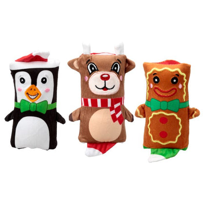 SwitchiMals Christmas Plush Water Snake Toy Snowman/Penguin Santa/Reindeer Elf/Gingerbread man
