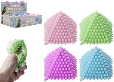 Pastel Spikey Pyramid Squishy