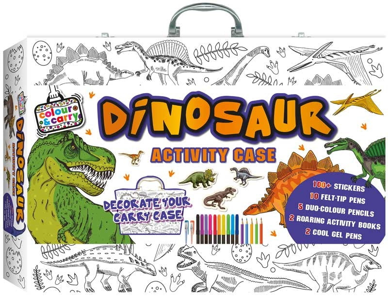 Colour And Carry - Dinosaur Activity Case