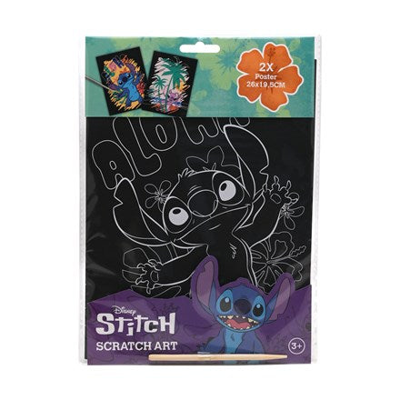 Stitch Scratch Art