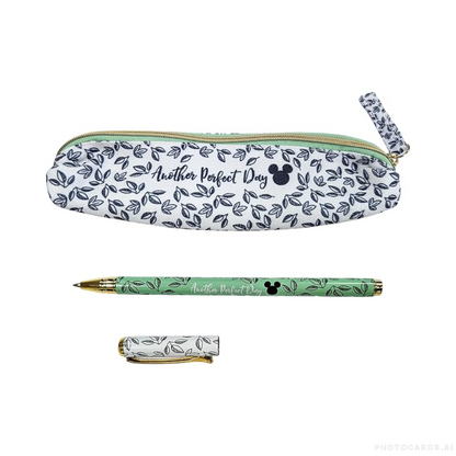 Disney Kraft Floral Pencil Case Set