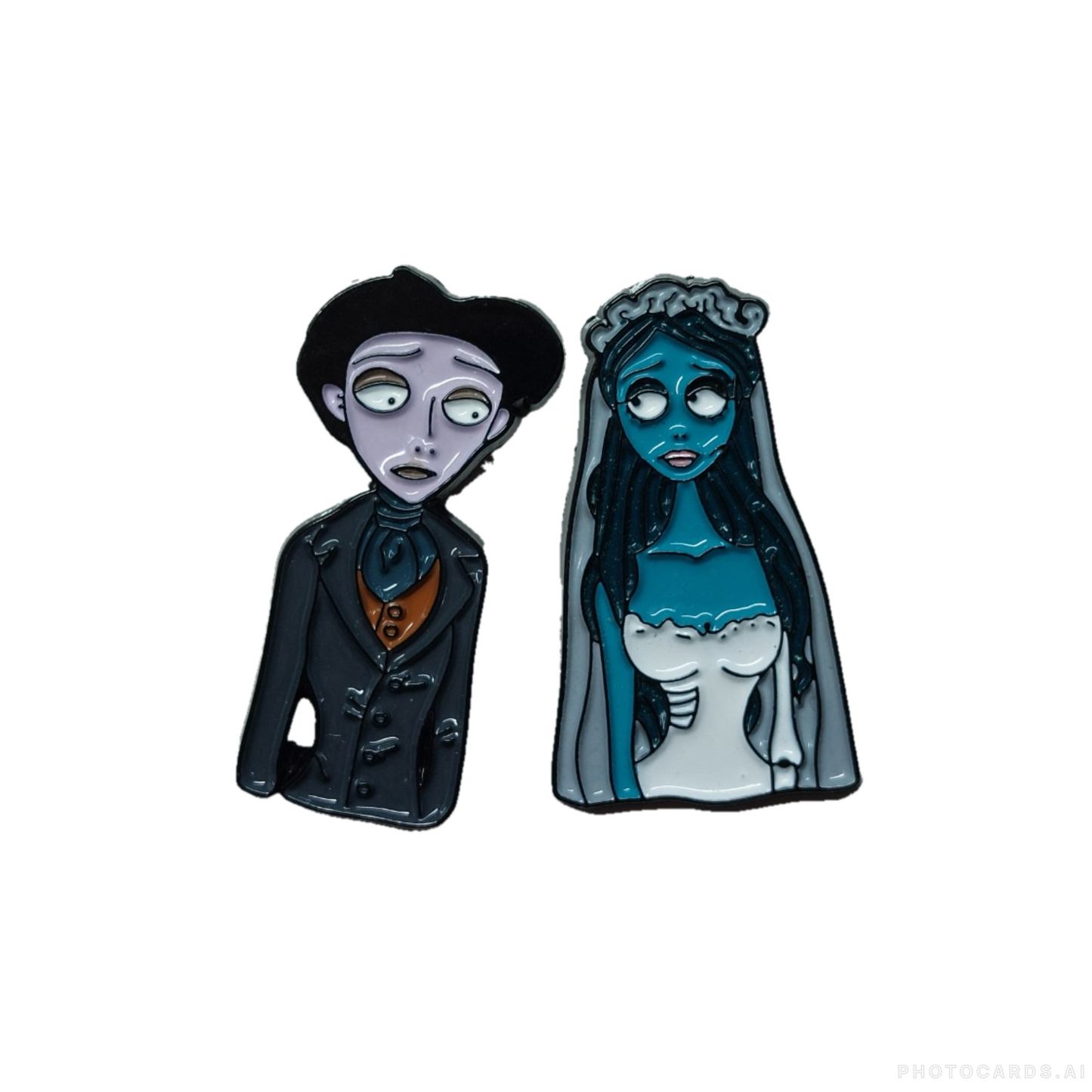 Corpse Bride Enamel Pin Badges