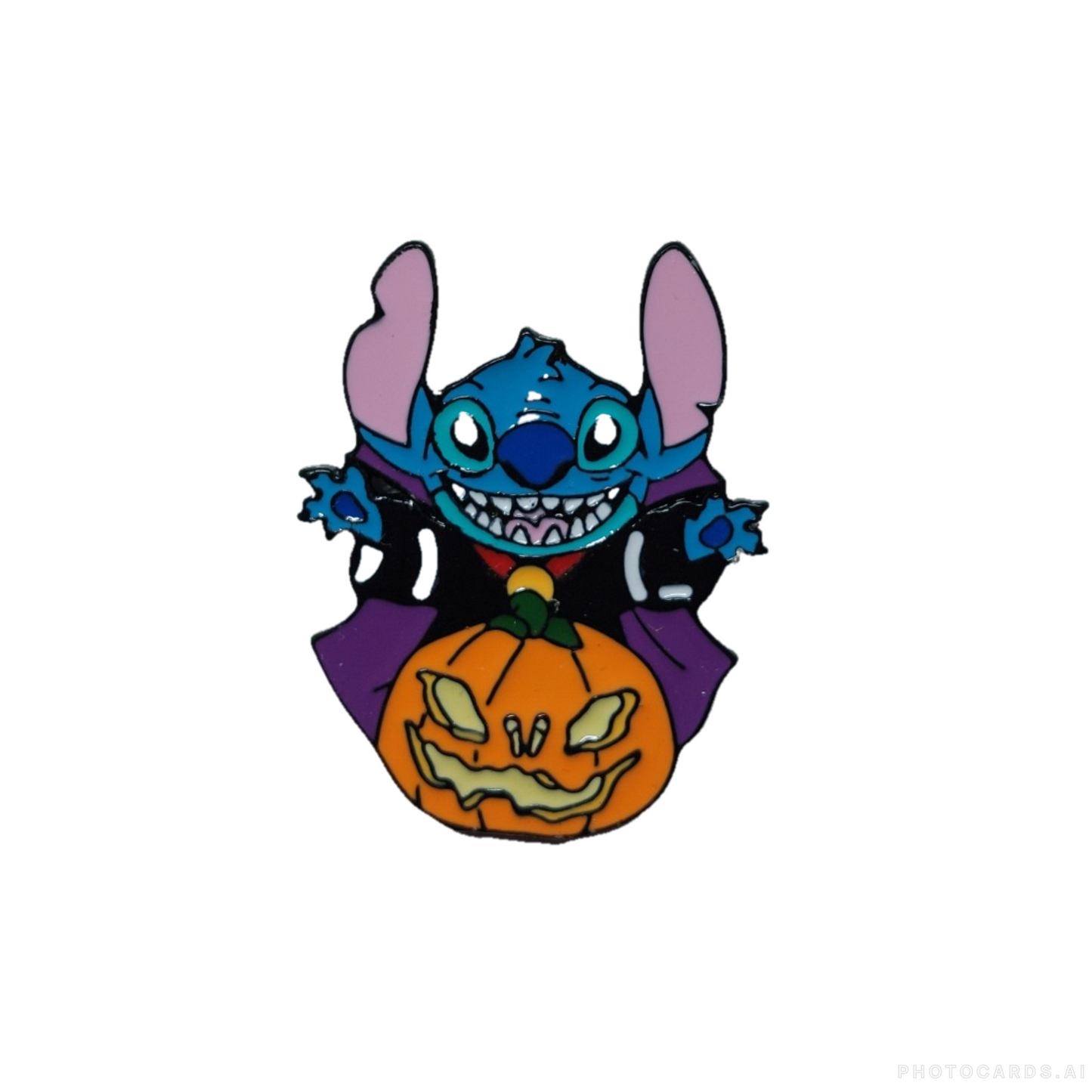 Halloween Stitch Enamel Pin Badge