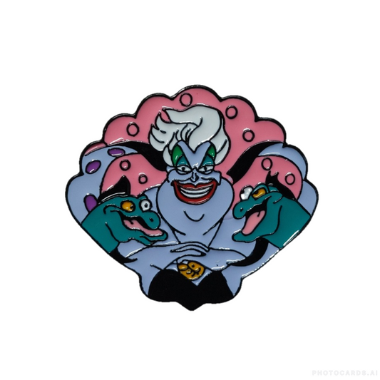 Ursula Enamel Pin Badge