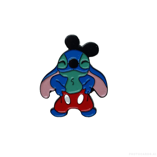 Stitch Shorts Enamel Pin Badge