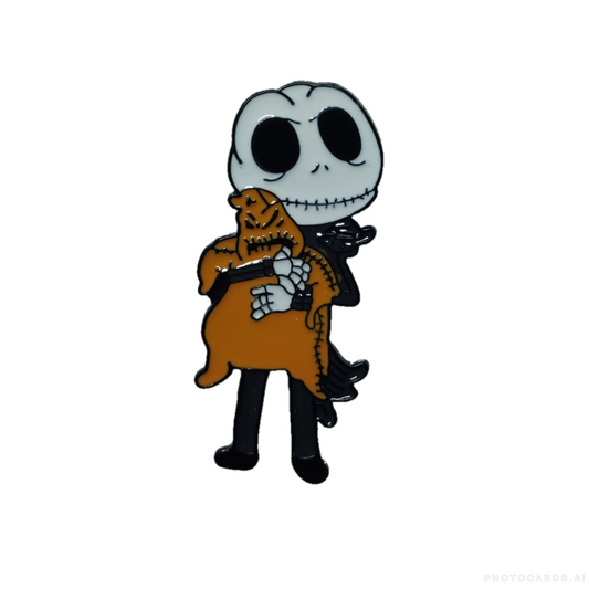 Jack Oogie Enamel Pin Badge