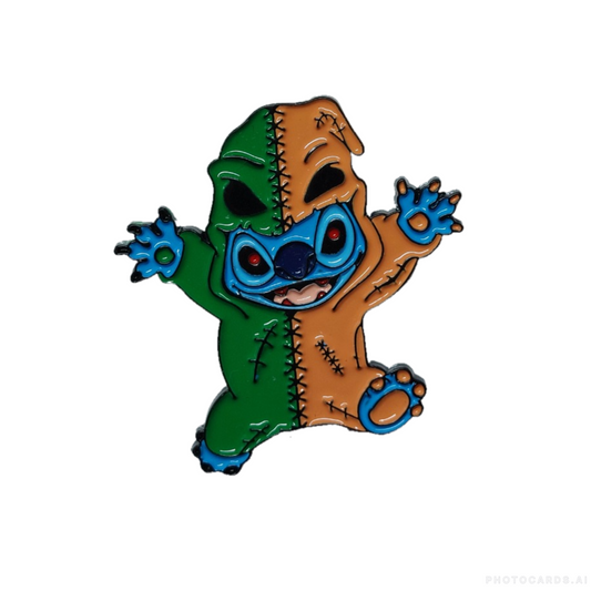 Stitch Oogie Enamel Pin Badge
