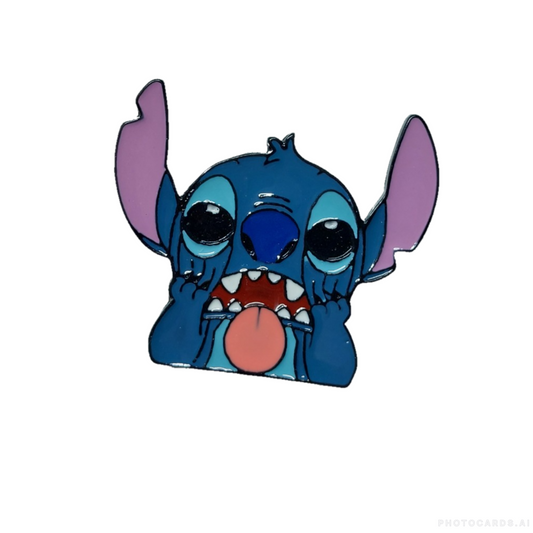 Stitch Enamel Pin Badge