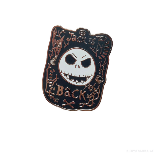 Jack Is Back Enamel Pin Badge