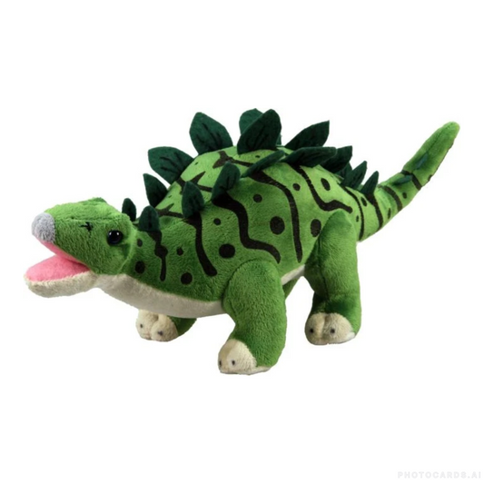 12" Stegosaurus Plush Dinosaur
