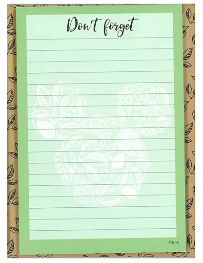 Disney Kraft Floral Desk Planner