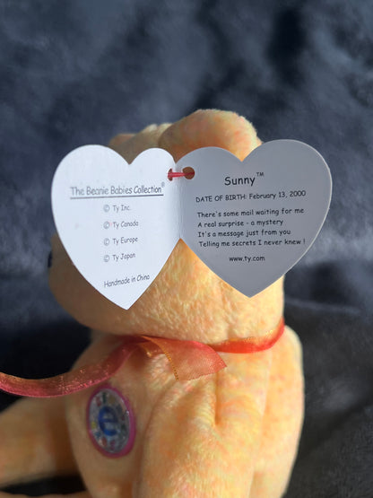 Ty Beanie Baby Sunny Vintage ( Pre Loved )