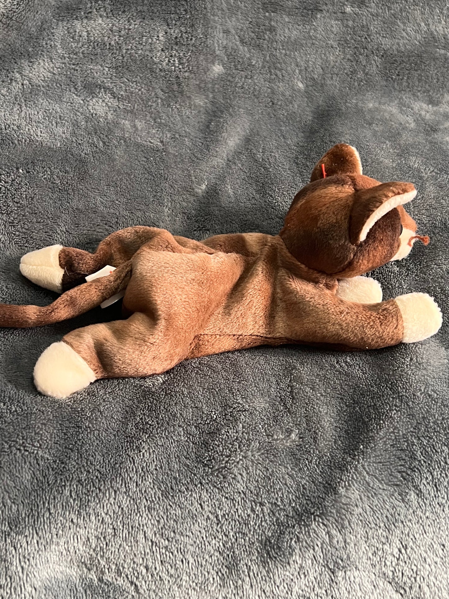 Ty Beanie Baby Pounce The Cat Vintage ( Pre Loved )