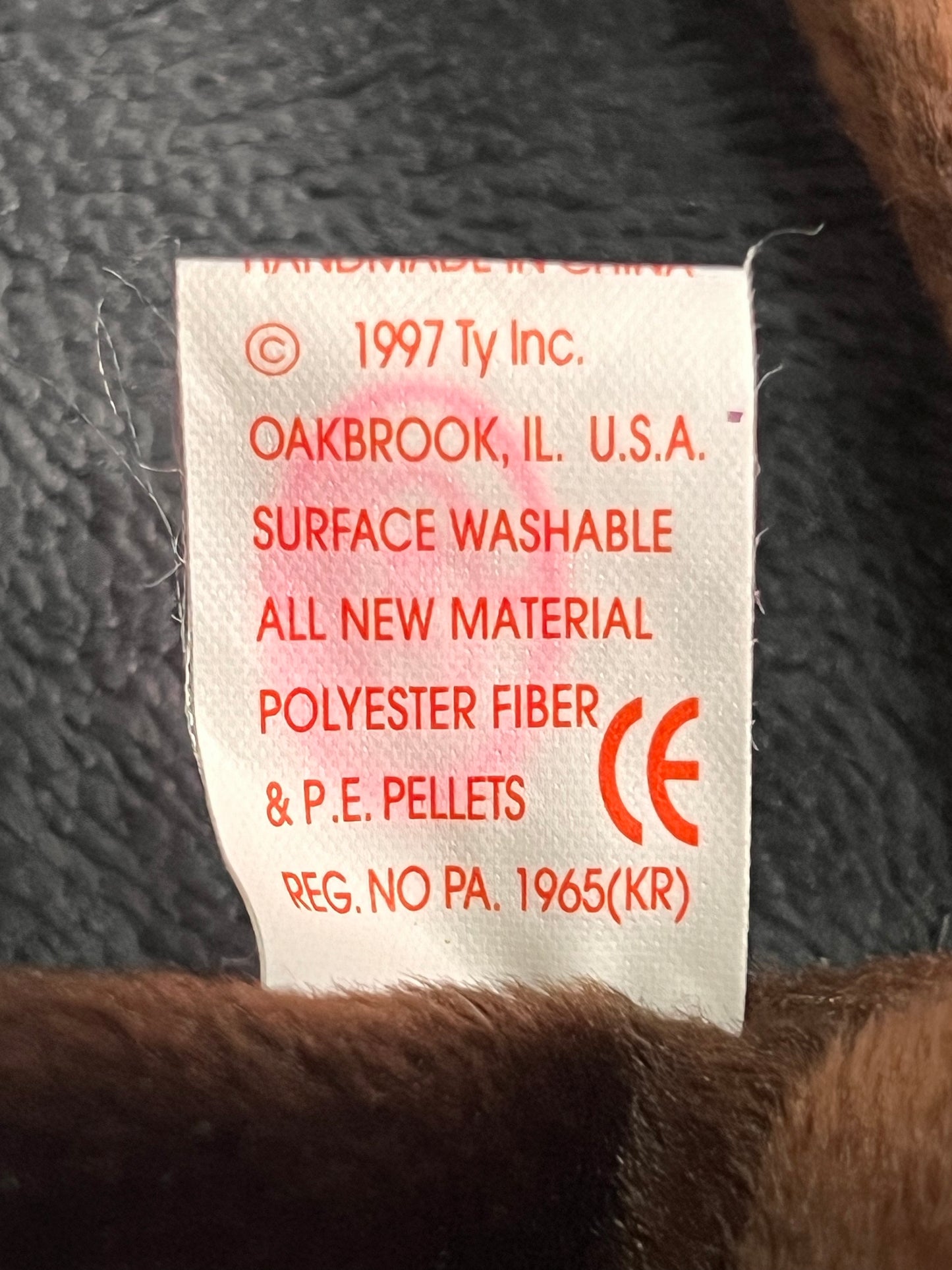 Ty Beanie Baby Pounce The Cat Vintage ( Pre Loved )