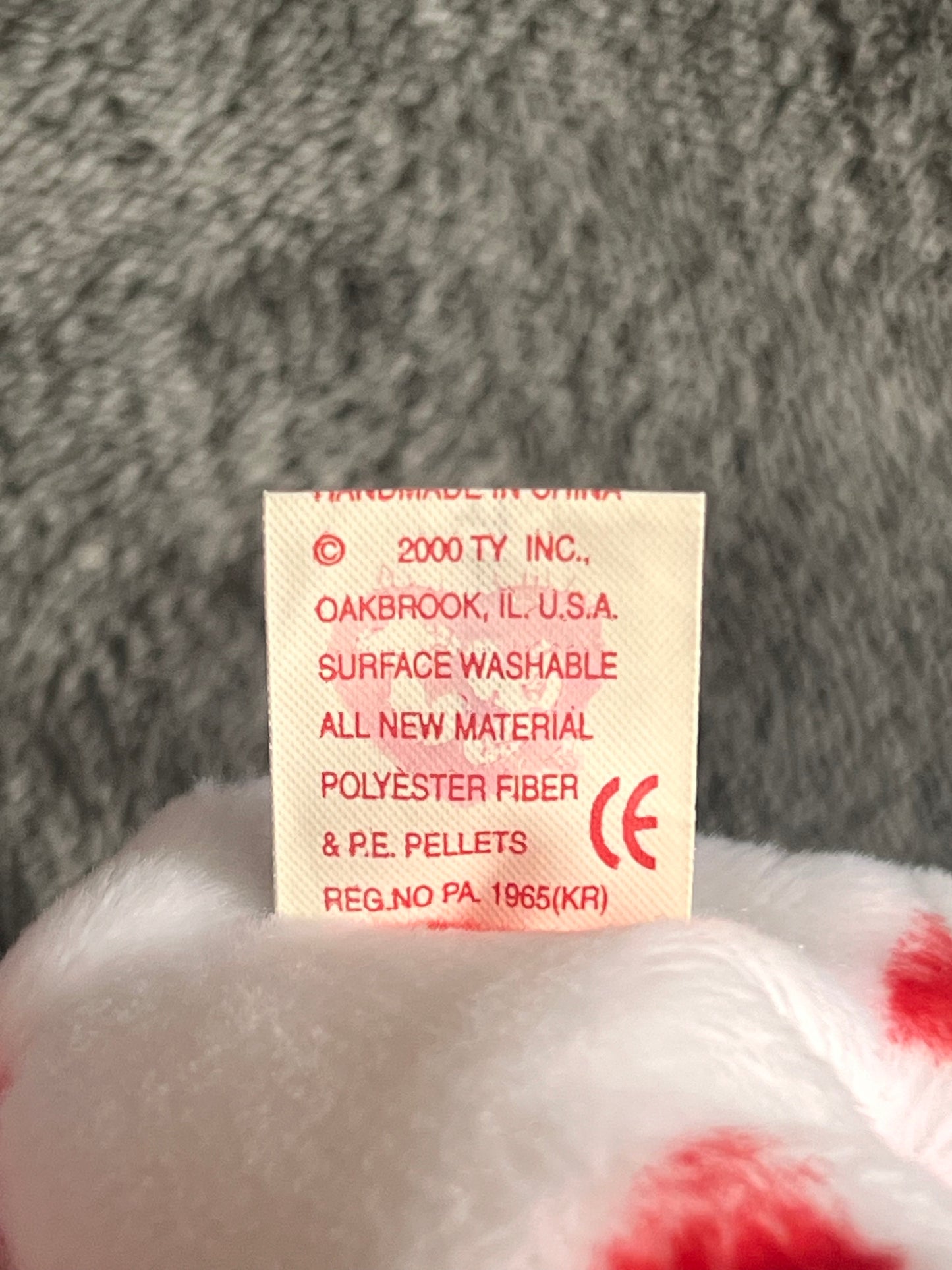 Ty Beanie Baby Smooch Vintage ( Pre Loved )