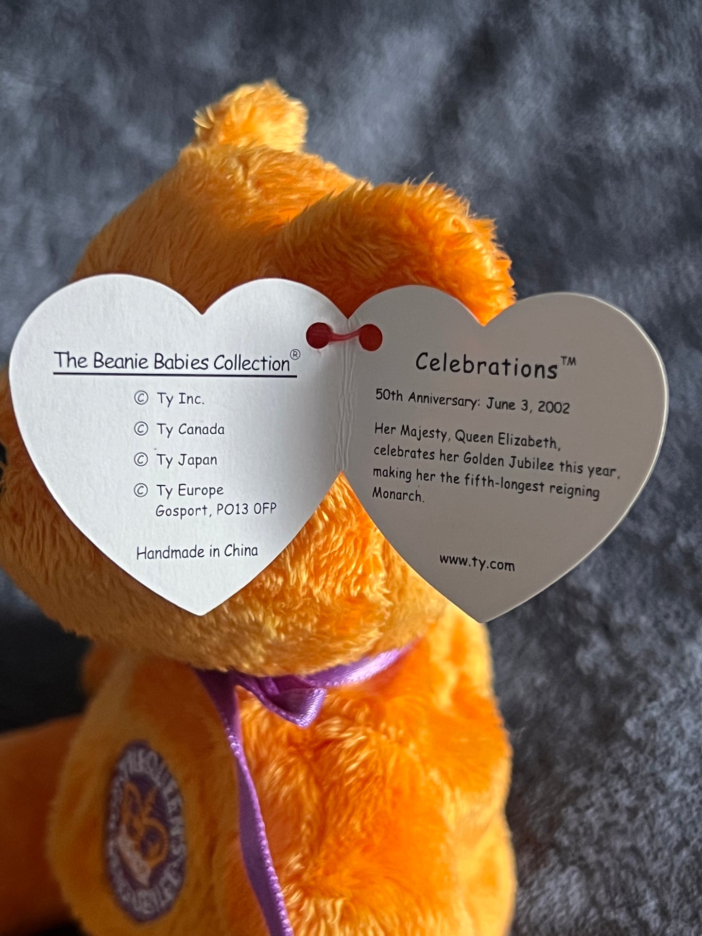 Ty Beanie Baby Celebrations Vintage ( Pre Loved )